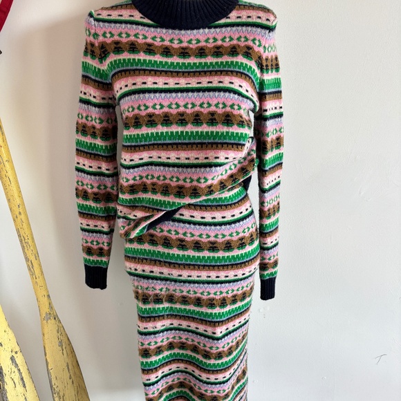 J Crew Fair Isle Sweater Set - Picture 1 of 5